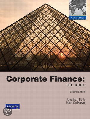 Corporate Finance (whole book!)