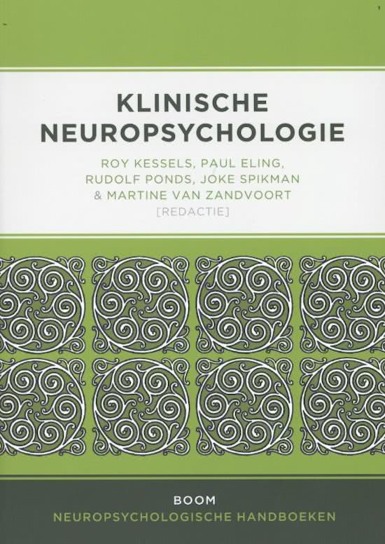 Klinische Neuropsychologie - Roy Kessels (O. U.)