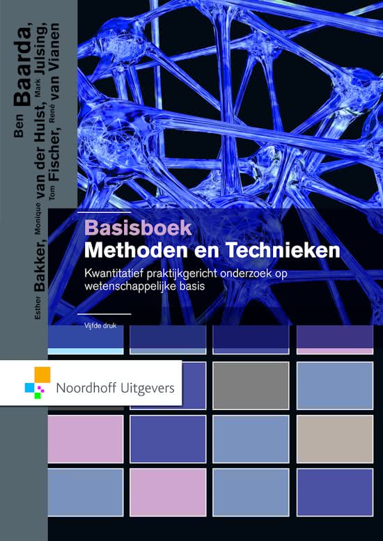 Samenvatting Basisboek Methoden en Technieken