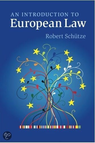 Introduction to European Law summary