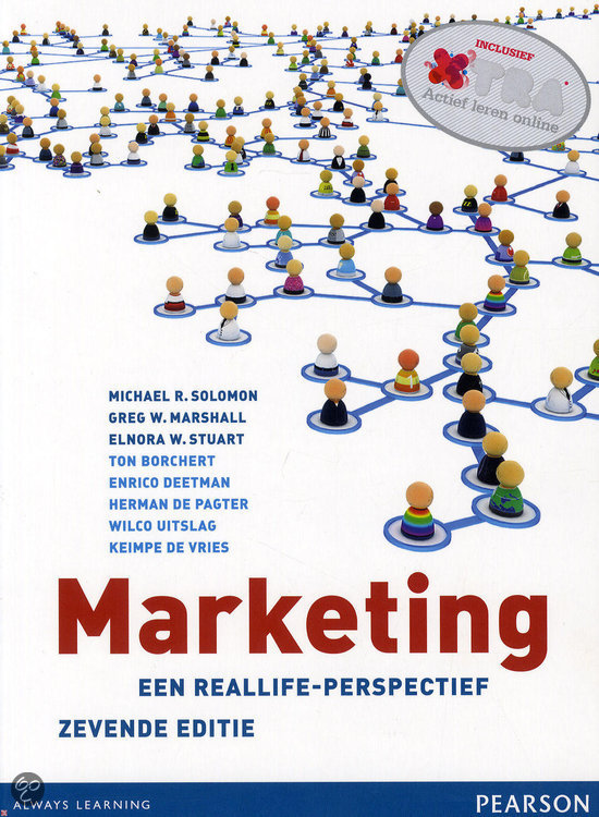 Summary Marketing | Real people, real decisions | MAR1 | Chapters 1, 4, 6, 7, 8, & 10