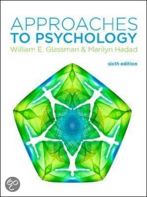 Approaches to Psychology