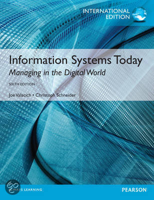 Information Systems Today, International Edition