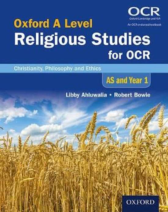 OCR Religious Studies A-Level Revision Notes - Christian Moral Principles