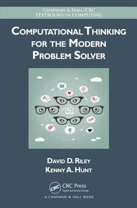 Computational Thinking for the Modern Problem Solver: STEM1 sv