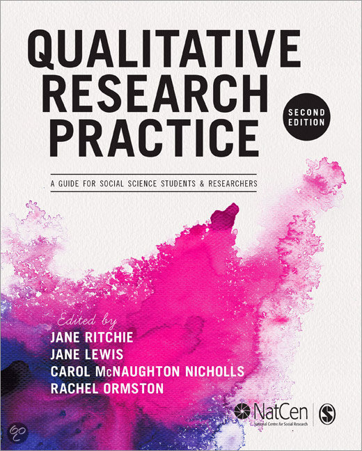 Summary book Qualitative Research Practice, ISBN: 9781446209127  MTO-E-MAW: Qualitative Research Methods (441081-B-6)