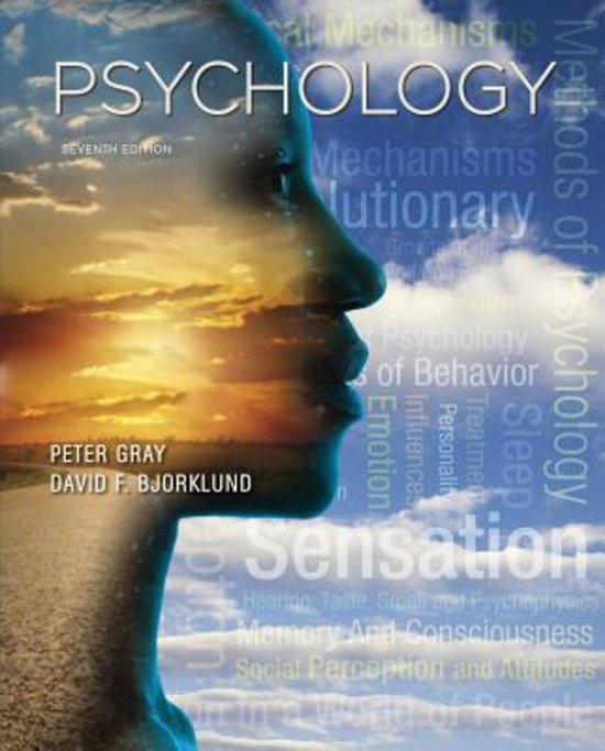 Inleiding in de psychologie deel 1 