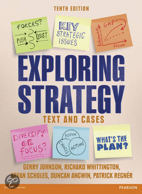Summary lectures and book Exploring Strategy - English