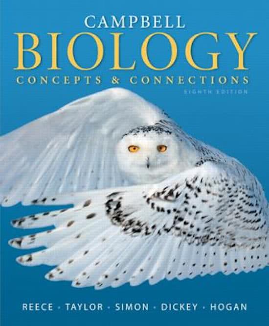TEST BANK FOR CAMPBELL BIOLOGY CONCEPTS CONNECTIONS 8TH EDITION BY REECE