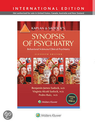 TESTBANK- Kaplan and Sadock's Synopsis of Psychiatry 11 th edition TESTBANK-COMPLETE NEWEST VERSION