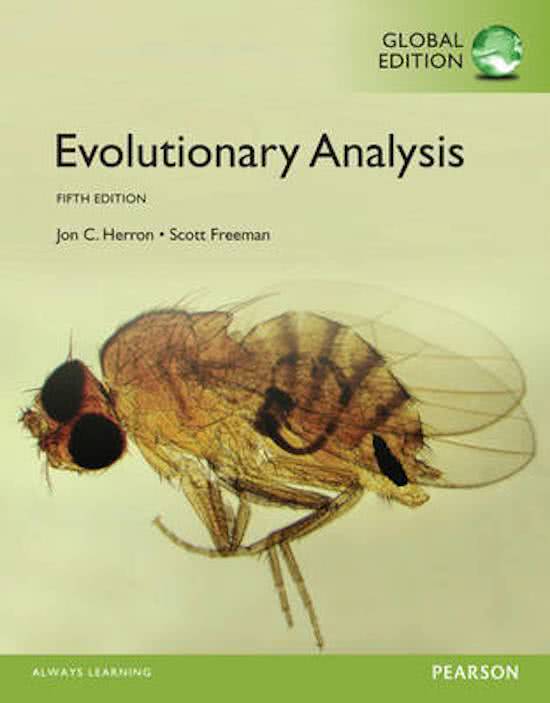 Pass Your Finals with Confidence: The [Evolutionary Analysis,Herron,5e] 2024 Test Bank