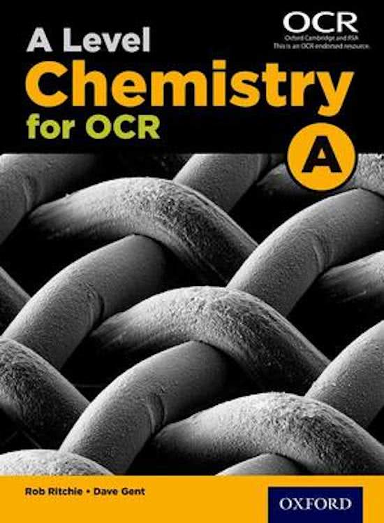 A- Level Chemistry A OCR Summary Notes, Post 2015 Spec