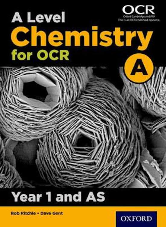 OCR A Level Chemistry A - Module 2 Revision Summary