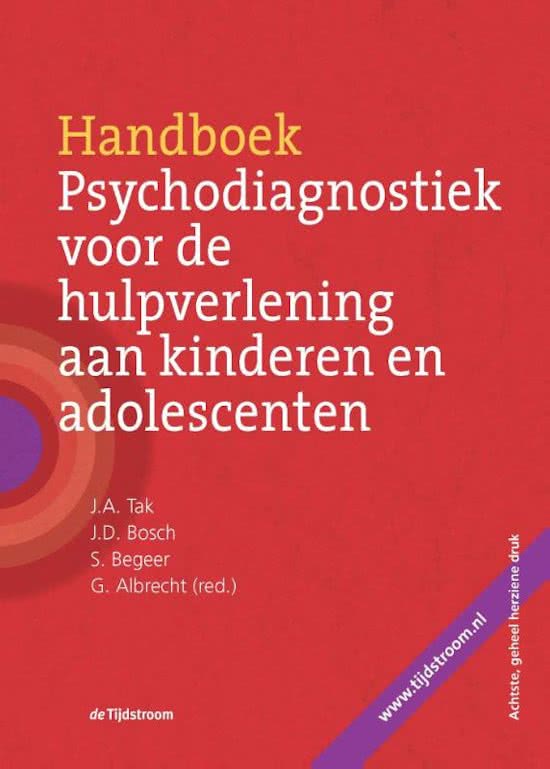 Samenvatting SAV1 - Psychodiagnostiek