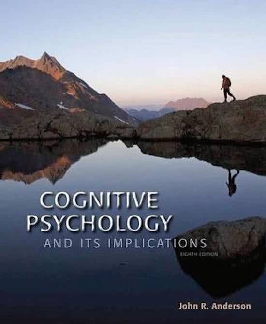 Cognitive Psychology: Lecture day 17