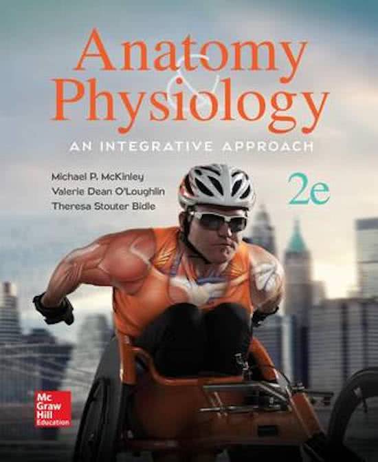 TEST BANK ANATOMY PHYSIOLOGY INTEGRATIVE APPROACH 2ND EDITION MCKINLEY BIDLE