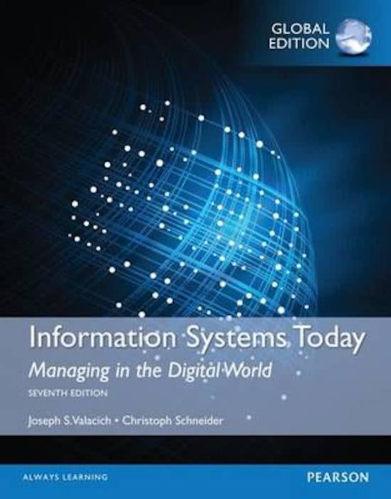 Summary of multiple other summaries   book   lectures - Information Systems Management
