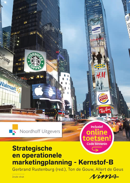 Rustenburg: Strategische en operationele marketingplanning (Ondernemingsanalyse)
