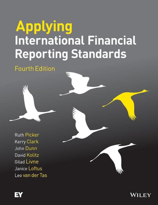 Applying International Financial Reporting Standards