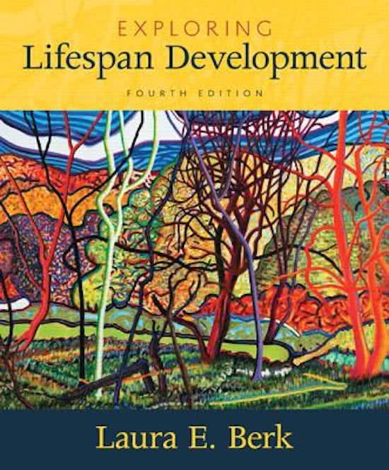 EXPLORING LIFESPAN DEVELOPMENT, 4TH EDITION LAURA E. BERK TEST BANK  ISBN- 978-0134419701  This is a Test Bank (Study Questions & Complete Answers) to help you study for your Tests. Test banks can give you the tools you need to help you study better