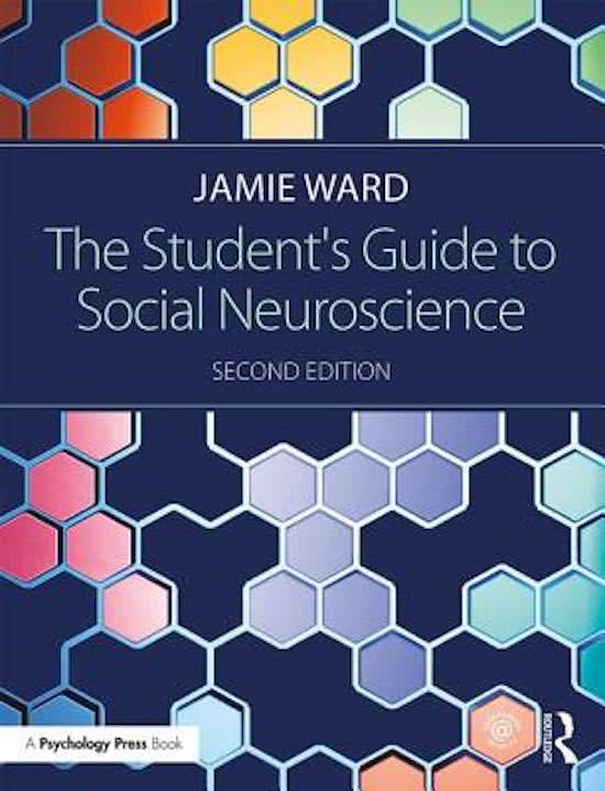 Sociale neurocognitie - hoorcolleges 1 - 9 + aanvullende info boek
